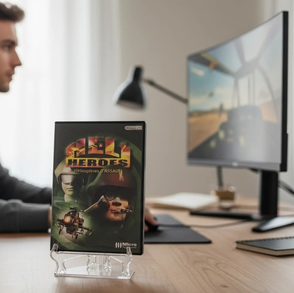 2002 Heli Heroes PC CD-ROM Arcade Style 